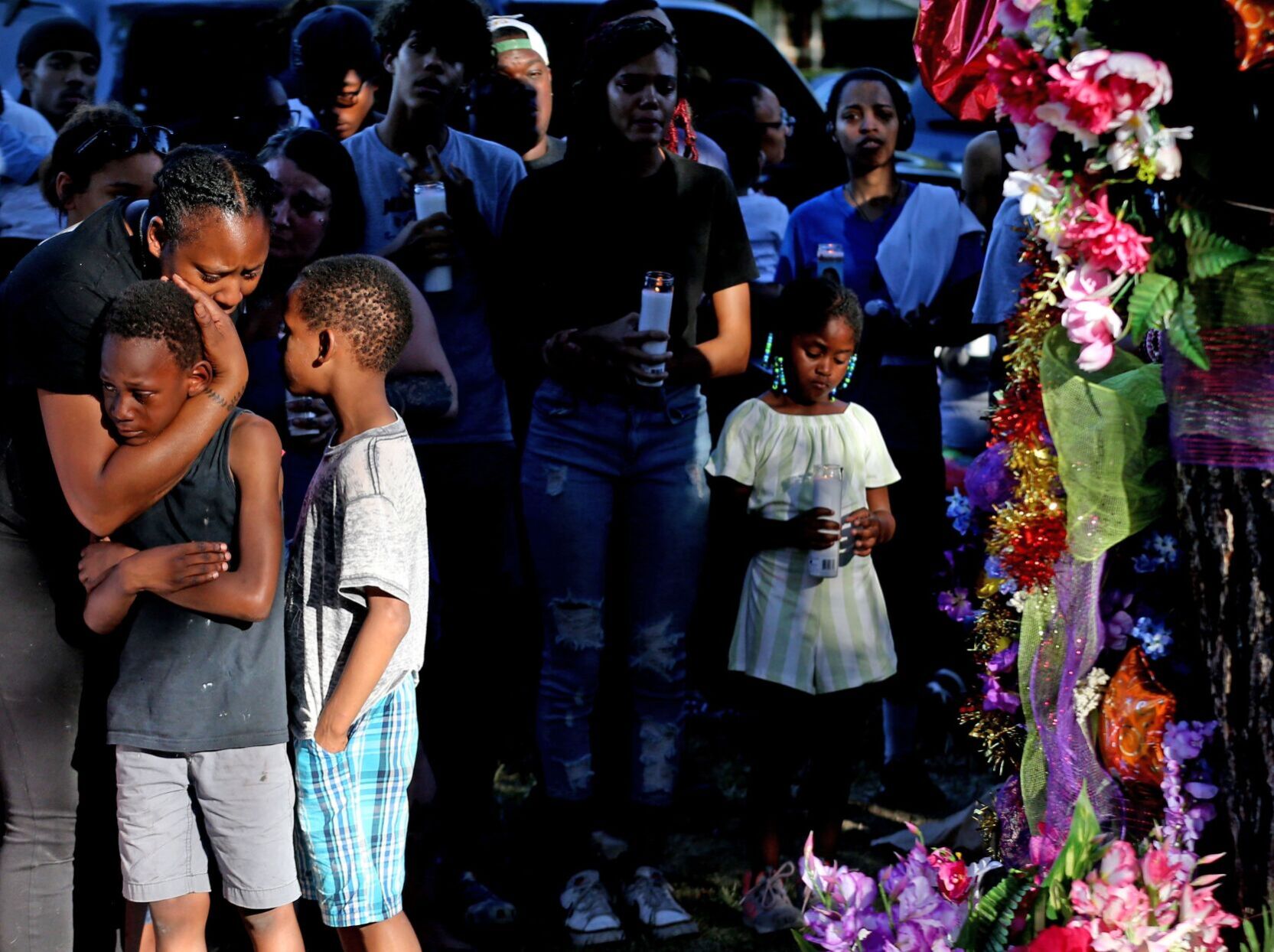 Family and friends honor the victims of house explosion near Blackjack